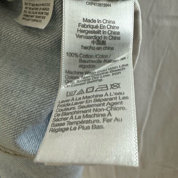 Madewell Denim Sleeveless Seamed Mini Dress Women’s Size 10 - Picture 7 of 9